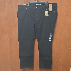 Women's Black Straight-Leg Jeans - Classic Everyday Fit